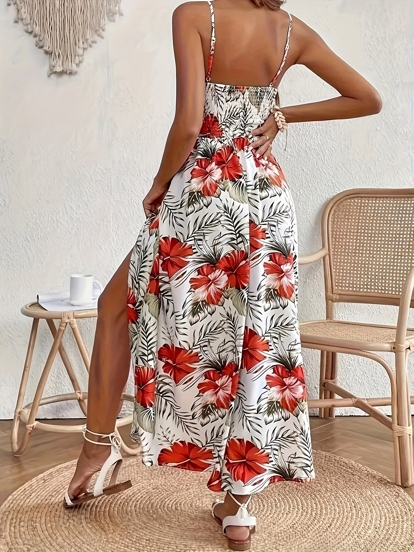 Amalia™ – Vestido Longo Boémio Floral