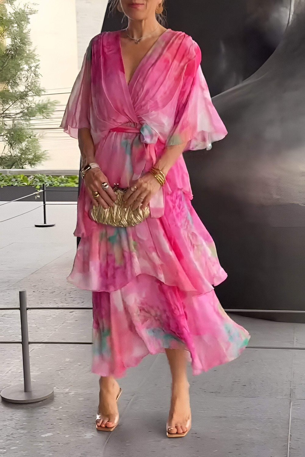 Jade™ | Vestido longo boêmio elegante