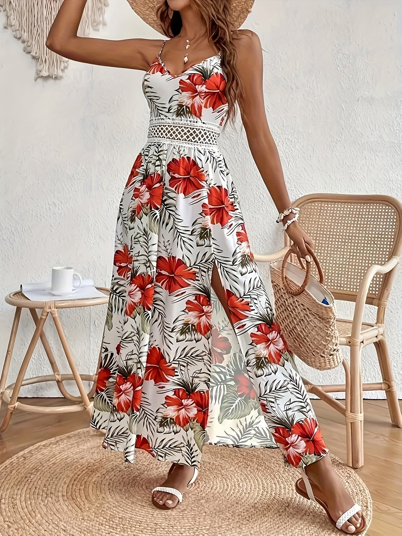 Amalia™ – Vestido Longo Boémio Floral