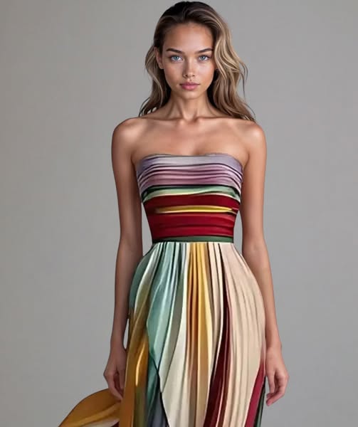 Asia™ - Vestido longo casual premium