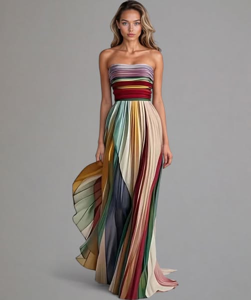 Asia™ - Vestido longo casual premium