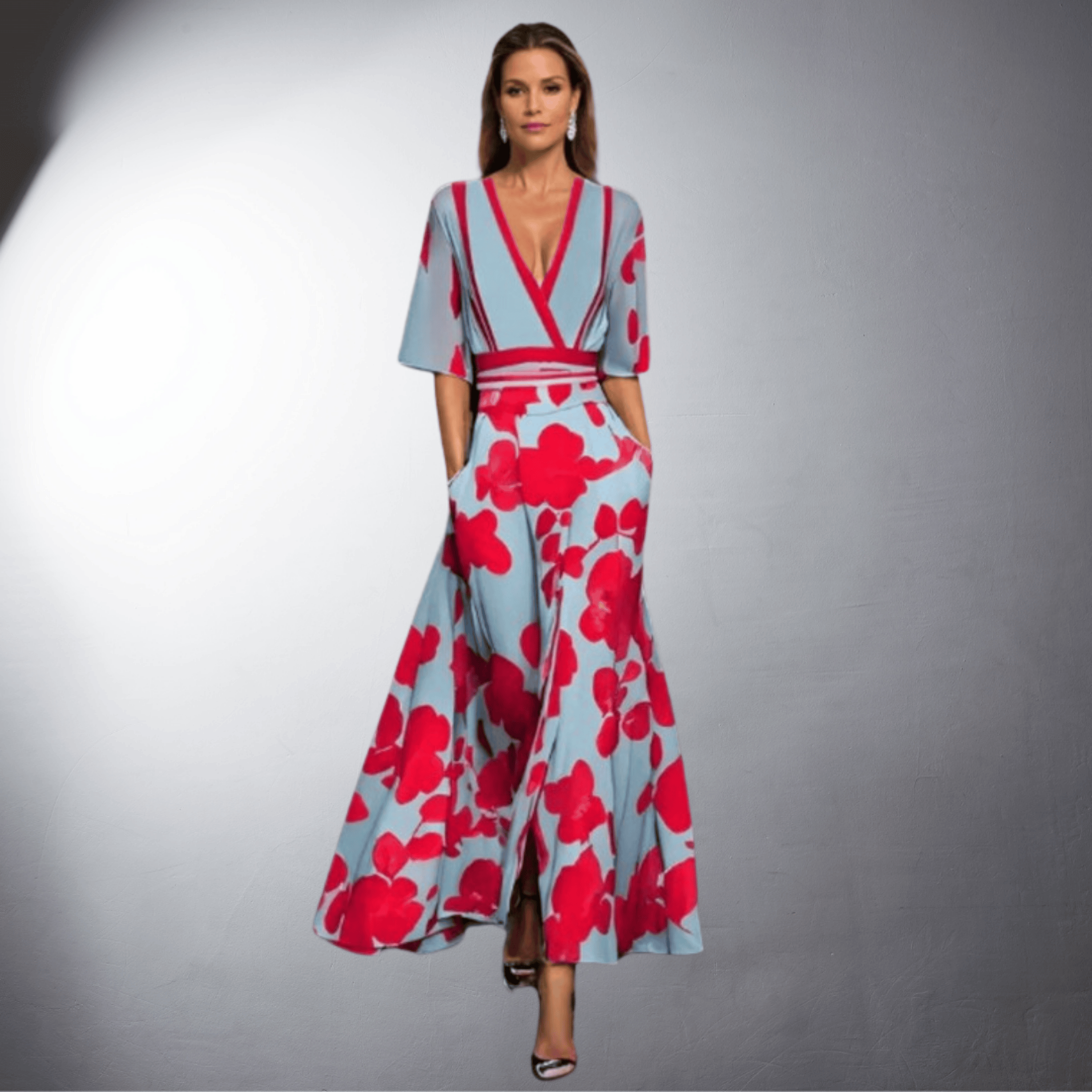 Elisa™ - Vestido Floral Elegante