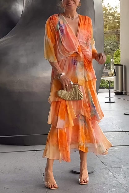 Jade™ | Vestido longo boêmio elegante