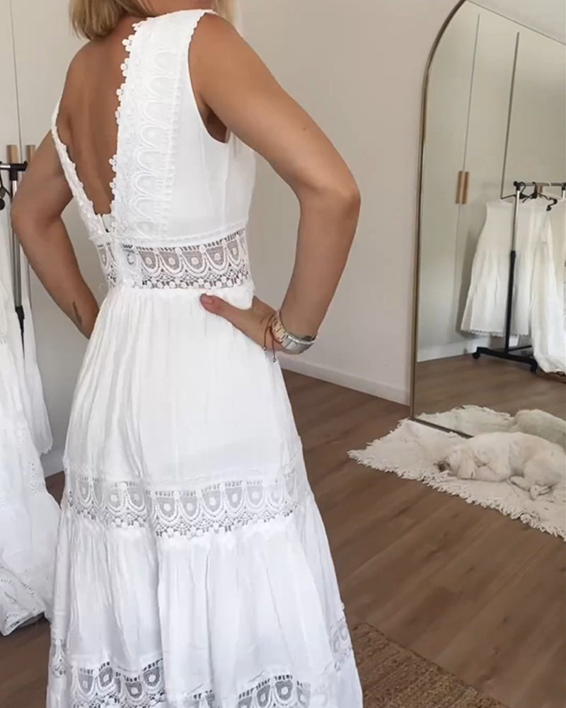 Clara™ - Vestido de Renda