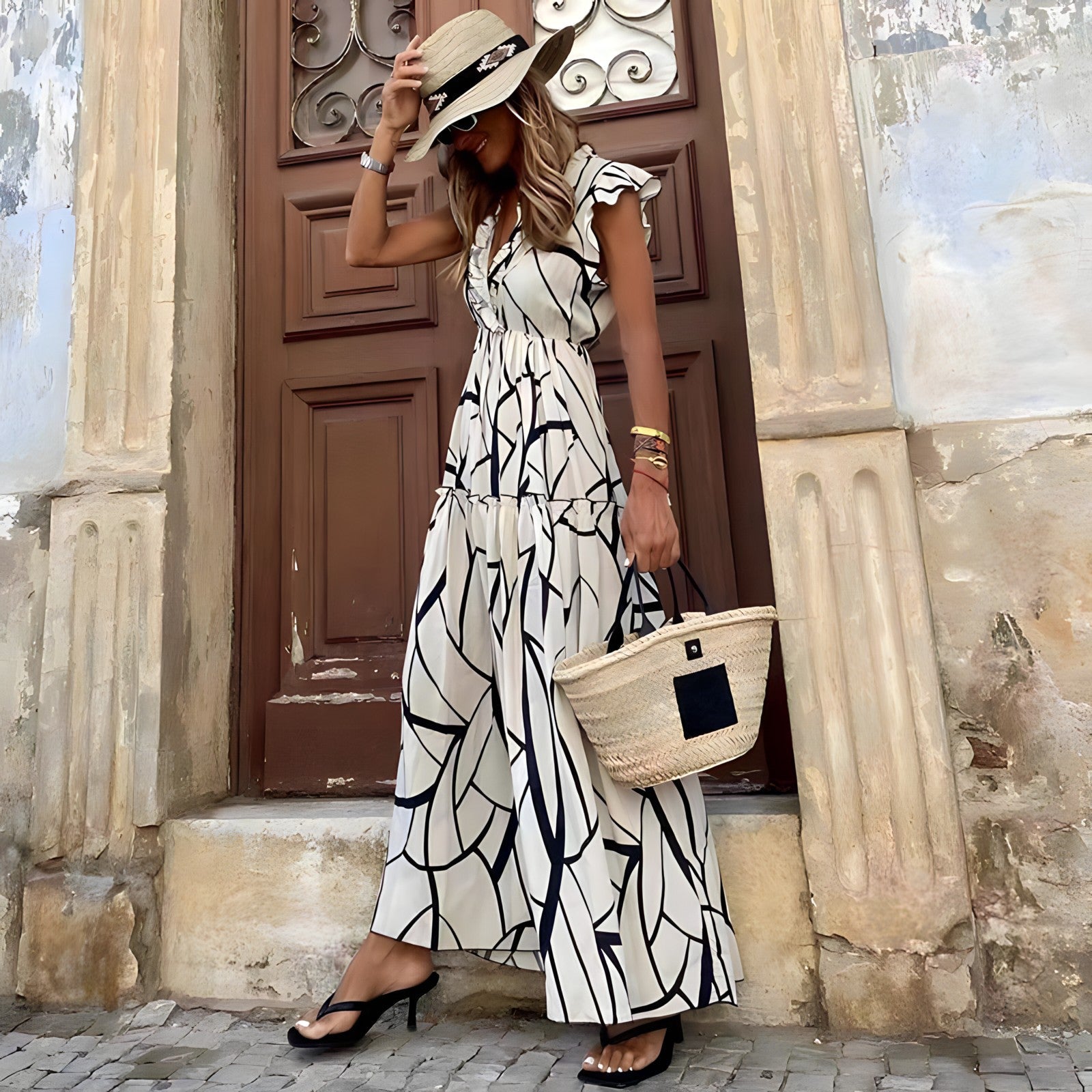 Maddie™ - Vestido estampado elegante